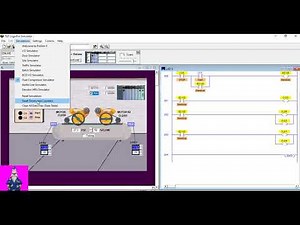 Programação em Ladder - Aula 05 - Comando de motores - Dual Compressor Simulator