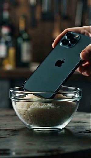 iPhone Dropped In Water? Do This Instead #iPhoneHacks #LifeHack #Shorts