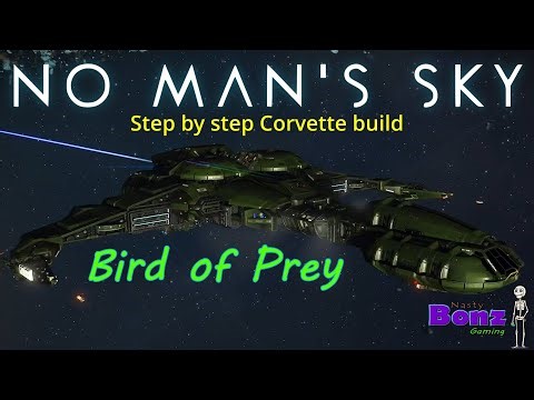 Step by Step Corvette build "Bird of Prey" No Man's Sky