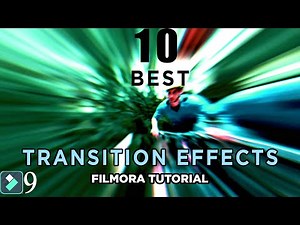 10 Best Transition Effects Free in Wondershare Filmora 9 / Transition Effects / Tutorial #04