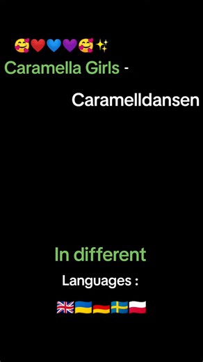 Caramelldansen: A Multilingual Dance Experience