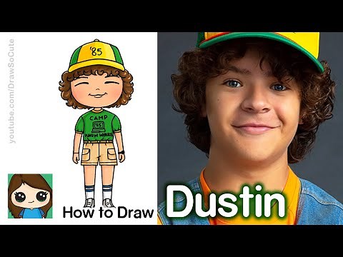 How to Draw Dustin from Stranger Things