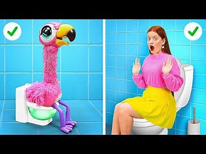 TOLLE TOILETTEN-GADGETS || Die besten Lifehacks & Ideen fürs Bad! Erziehungstipps von 123 GO!