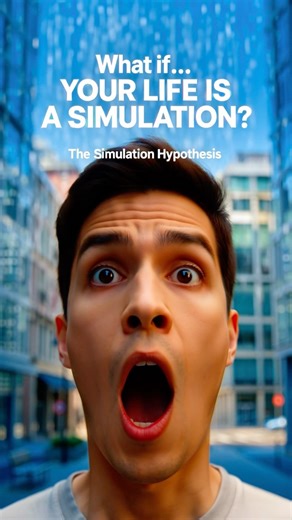 Simulation Hypothesis Explained in 50 Seconds 😱• What If We’re in a Computer Simulation?