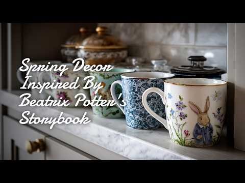 🐇 Spring Home Decor: How Beatrix Potter Would Style Your Charming English Cottage