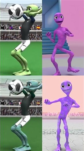 Dame Tu Cosita Alien Dance | All Variation Dame Tu Cosita Music Video Ep.15 #cosita #alienremix