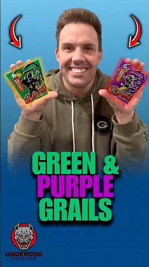 GREEN & PURPLE GRAILS! ✨