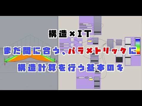 Parametric Structural Analysis with Grasshopper and Karamba [VR Academia]