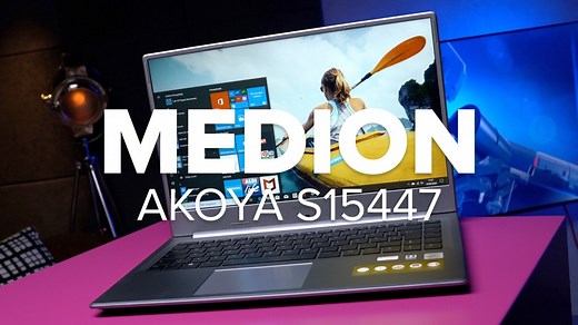 Medion Akoya S15447: Aldi-Laptop im Test