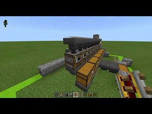 How to Build an Auto Food Cooker in Minecraft/ Works in Java and Bedrock