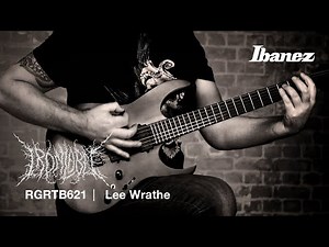 Ibanez RGRTB621-BKF Iron Label - Lee Wrathe
