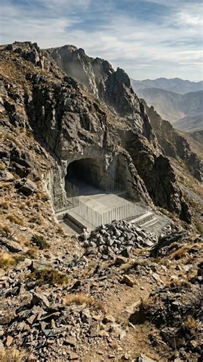 “From Solid Mountain to Secret Bunker🔥 Full Build in 14s” #BunkerBuild #MountainBunker #fyp #foryou