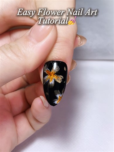 Easy Flower Nail Art Tutorial for DIY Enthusiasts