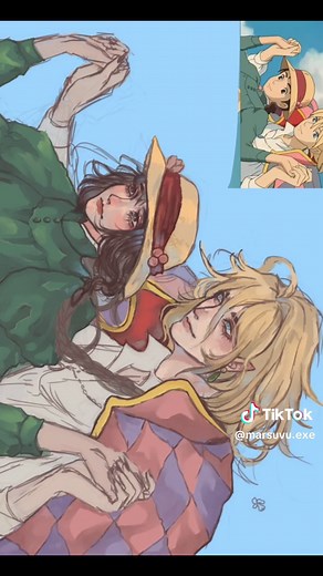 Resubido pk si en unos dias subo otro dibujoa sjajs #fanart #howlsmovingcastle #anime #ghibli #digitalart #digitalartist #painting #parati #ghibli #dibujodigital #animeart #howl #howlscastle #fantasy #fypシ