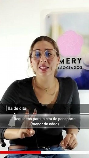 REQUISITOS PARA LA CITA DE PASAPORTE (MENOR DE EDAD)