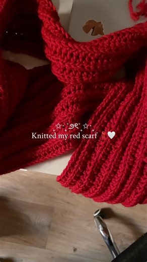 Roginy on Instagram: "In Japan the red scarf mean that " i’ll love you forever " #redscarf #explore #fypシ #mikasa #eren #scarf #knitting"