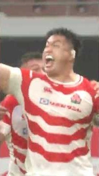竹内 柊平選手が昨年のオーストラリア代表戦で決めたトライ🏉 今週末オーストラリア戦開催🔥 #ラグビー日本代表