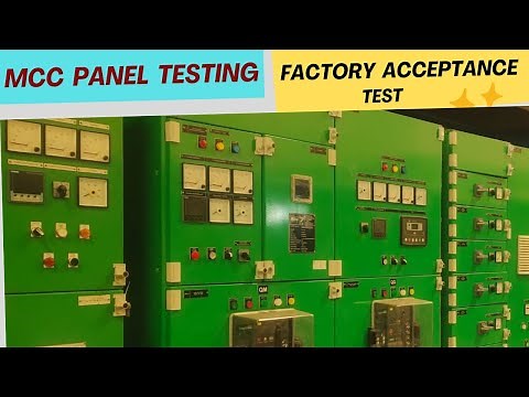 MCC Panel testing | FAT Test | Air circuit Breaker mechanical interlock test