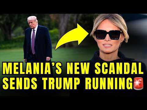 🚨Melania's SECRET Just LEAKED...Trump RUNS INTO HIDING