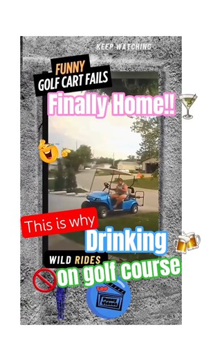 Epic #fails, #gags & #funnyvideos Golf Cart Disasters Must Watch