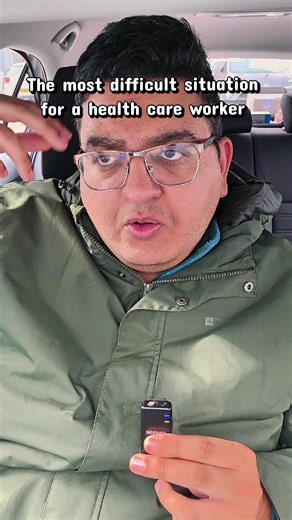 these patients are ones you carry with you till your end. and there's almost no chance for mental recovery with the pressure on the system #medtok #medical #doctor #nurse #healthcareworker