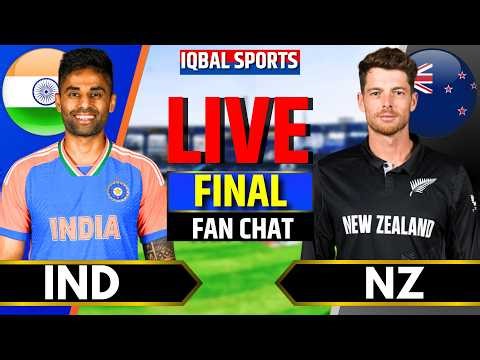 Live: IND vs NZ T20 World Cup Final | 2nd Innings | India vs New Zealand | Live Cricket Match Today