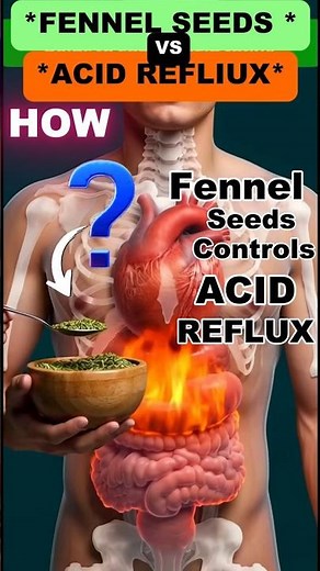Fennel Seeds for Acid Reflux & Bloating 🌿