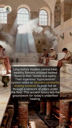 44K views · 348 reactions | The Romans developed a sophisticated form of underfloor heating over two thousand years ago. | Amazing World | Facebook