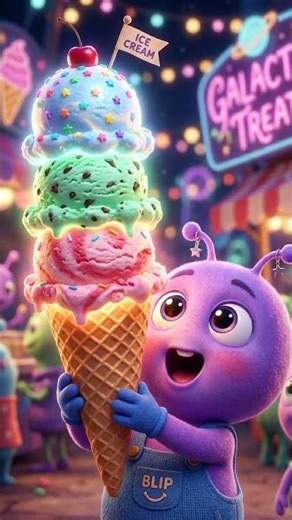 Alien Ice Cream | The Sweetest Discovery! 👽🍦