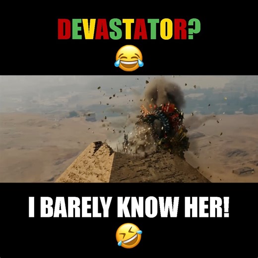 Juan Joya Borja - voice acting and poetry on Instagram: "DEVASTATOR? I BARELY KNOW HER! #memes #meme #audio #voice #voiceacting #voiceactor #voiceover #voiceeffects #fyp #entertainment #funny #funnyvideo #funnymemes #viral #viralvideo #viralreels #comedy #transformers #bayverse #michaelbay #hasbro #paramount #movie #film #devastator #constructicons #pun #dadjokes #transformersrevengeofthefallen #memedub"