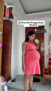 9 months preggy daily routine #preggy | Niñaliza's Workout