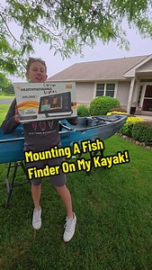Installing a Humminbird XPLORE Fish Finder on My Kayak