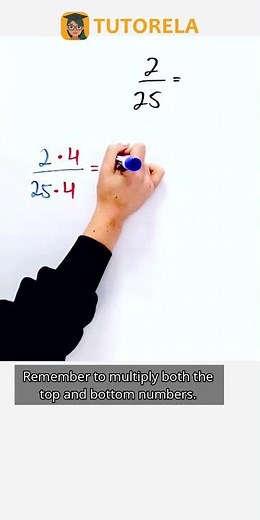 Convert 2/25 to Decimal: Step-by-Step Guide #Math #DecimalFractions-Basic