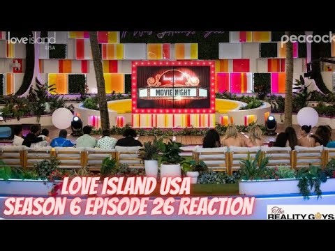 Movie Night - Love Island USA Season 6 Episode 26 Reaction #LoveIslandUSA #LoveIsland