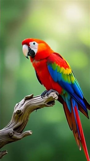 Funny cute Parots love you