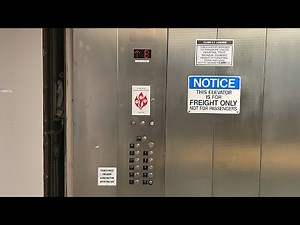 Famous & Rare MEI TRACTION Freight Elevator @ Mechanical Engineering - U of M - Minneapolis, MN