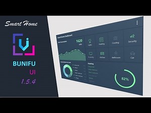 Visual Basic, Bunifu UI 1.5.4- Smart Home GUI