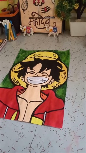 Anime drawing,mahi katiyar studio #youtubeshorts #drawing