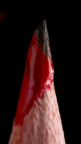 Pencil destruction ASMR #macro