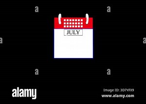 calendar with june 1 9