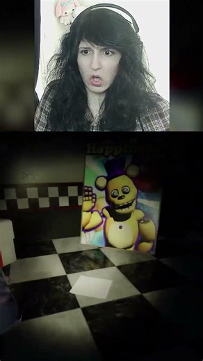 SPRING BONNIE IS CHASING ME| Those Nights at Fredbears (Funny Moment) #shorts