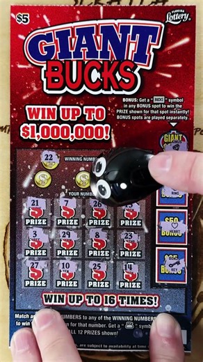 🤩 NEW $5 GIANT BUCKS! Could This Be the WIN ALL Ticket? 💰 #shorts