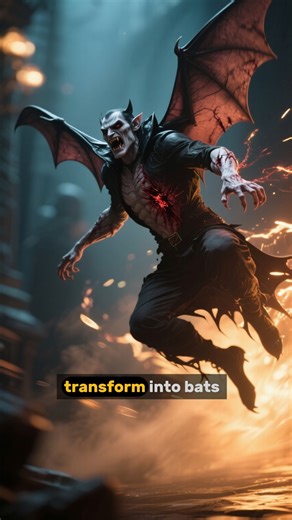 Vampire 🧛‍♂️ – The Immortal Blood Drinker of the Night.#vampire #mythicalcreatures #mythology