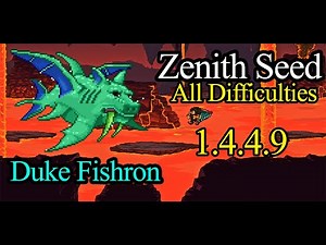 Zenith Seed Duke Fishron | Pre-Mech Gear | All Difficulties