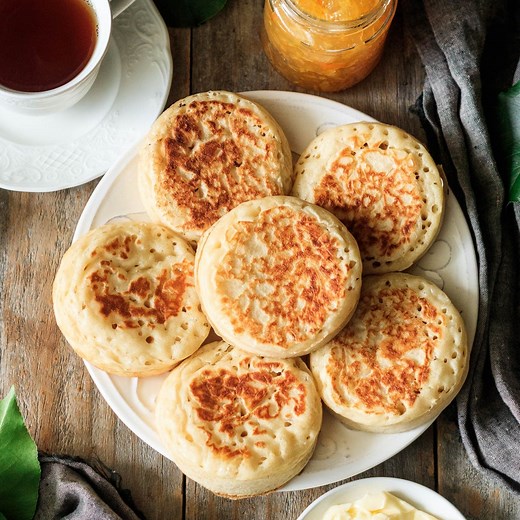 English Crumpets Recipe