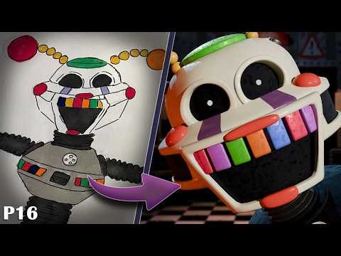 Combining FNaF Characters into One! | Animatronic Wheel Challenge!