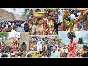 Golconda Bonalu 2025 || Telangana Bonalu Festival 2025 || Hyderabad Bonalu Jatara 2025 #golconda