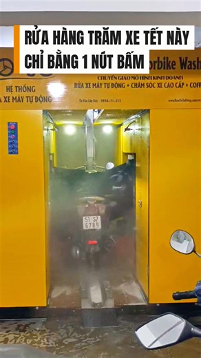 66K views · 200 reactions | Tết này rửa xe bao nhàn, một máy rửa xe máy tự động của GO&GO bằng 3-4 người rửa tay. Các bác cứ mang xe đến xưởng GO&GO trải nghiệm thoải mái để xem độ sạch nhé. ☎ Hotline: 0913.350.550 - 0913.111.557 #RuaXeTuDong #RuaXeMayTuDong #MayRuaXeMayTuDong #MoTiemRuaXeMay #HeThongRuaXeMayTuDong #GOGO #GOGORuaXeMay #StartupRuaXe #CDS | Go&Go - Máy Rửa Xe Hàng Đầu Việt Nam | Facebook