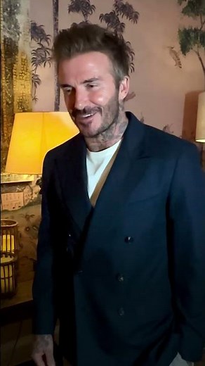 Q&A with David Beckham