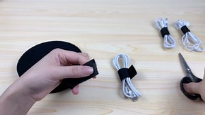 Matenf Double-Sided Hook and Loop Straps, Self-Gripping, 1/2 Inch, Cut to Length, Heavy Duty, Quick Wrap Cable Straps, Hook and Loop Roll for Bundling Fastening Storage and Organization, 0.5'' x 16'